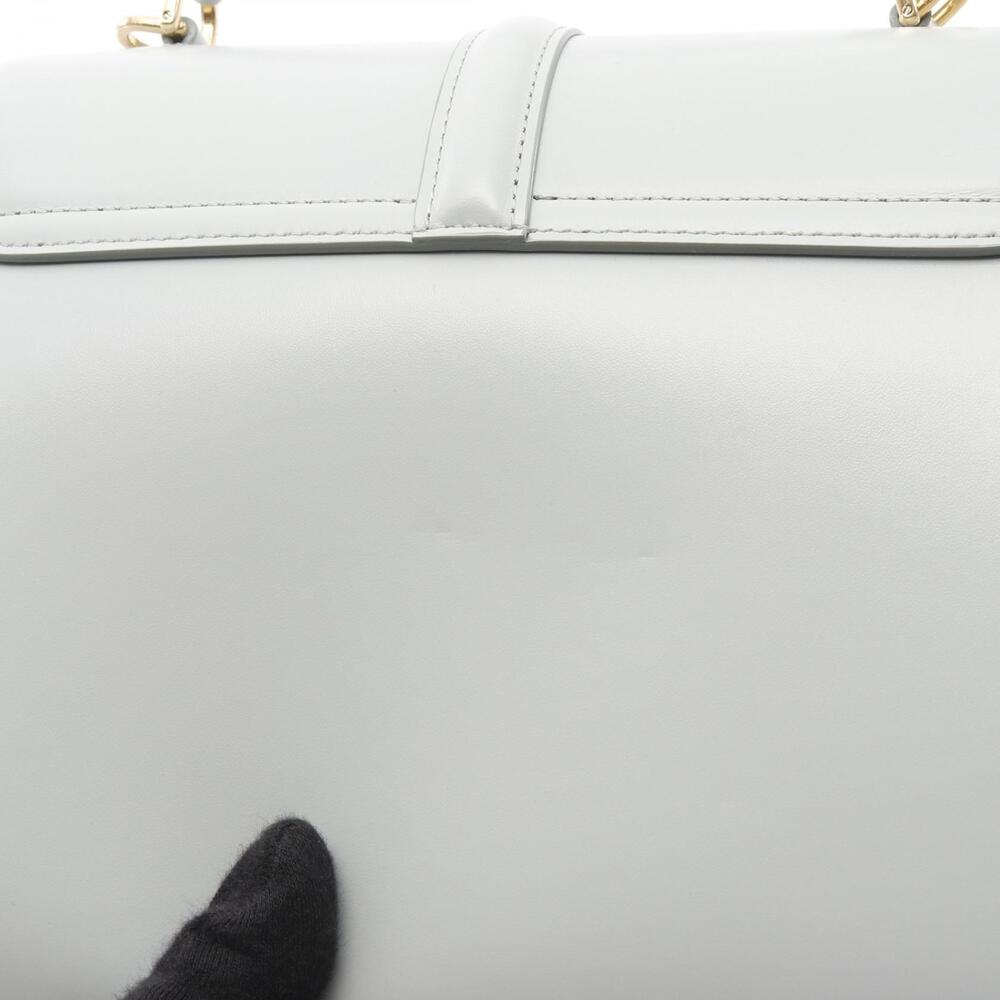 Celine Seize Handbag Leather Blue - Picture 7 of 8